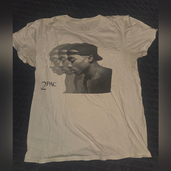 2Pac Other - 2Pac Graphic Tee in Classic White